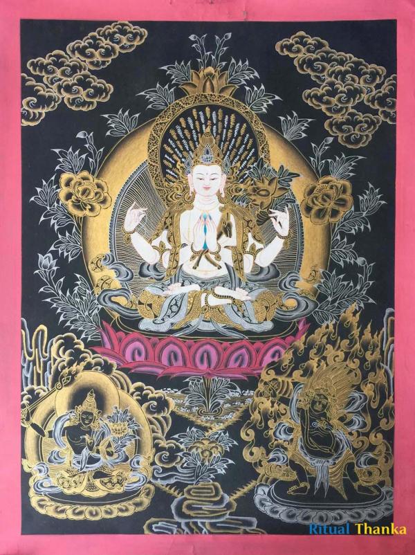 Avalokiteshvara | Chenrezig Thanka