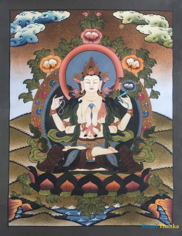 Avalokiteshvara | Chenrezig Thanka
