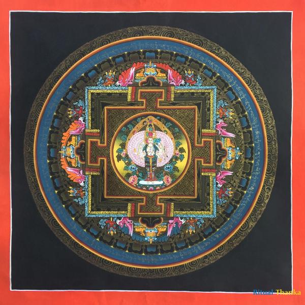 Lokeshvara Mandala Thangka