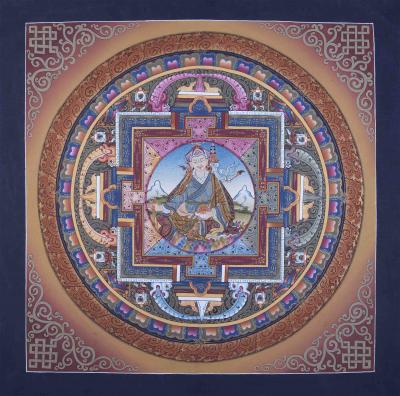 Guru Rinpoche Mandala thangka/Guru padmasambhava