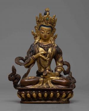 Guru Vajrasattva Statue | Buddhist Statue | Buddhist Meditation Figurine | Sacred Guru Vajrasattva Sculpture | Zen Buddhist Gift
