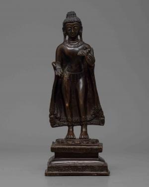 Dipankar Buddha Statue | Buddhist Deity | Buddhist Art | Buddhist Zen Space Decor | Himalayan Asian Art |  Healing Buddhist Sculpture