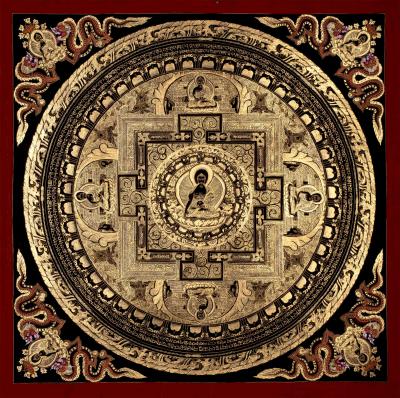 Shakyamuni Mandala | Tibetan Buddhism Painting