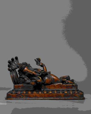 Vintage Resting Ganesh Statue | | Ganesha Statue | Symbol of Inner Peace and Prosperity | Home Decor| Ganpati Decoration | Religious Gifts