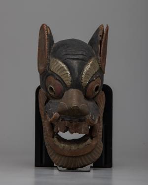 Handmade Tibetan Mask To Elevate Your Home Space | Vintage Statues and Mask